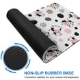 thumbnail image 6 of Long Mouse Pads for Desk,White Cow Geometric Pattern Desk Mats on Top Of Desks, Desk Mouse Pad Extra Large with 3mm Non-Slip Base and Stitched Edge for Gaming,Office,Work,Home 31.5"x11.8", 6 of 6