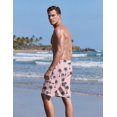 thumbnail image 1 of Ekouaer 9 Inch Mens Swim Trunks with Compression Liner 2 in 1 Board Shorts Quick Dry Bathing Suit with Pockets, 1 of 2