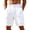 DM79_White, variant on Dwellite Mens Linen Cargo Shorts Summer Casual Loose Elastic Waist Drawstring Lightweight Beach Vacation Shorts with Pocket Khaki 3XL