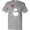 AC-Heather Grey, variant on Inktastic Polar Bear, Bear with Scarf, Cute Bear, Snowflakes T-Shirt