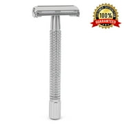 Men's Stylish Old School Steel Metal Professional Easy Quick Shave Butterfly Razor Blade