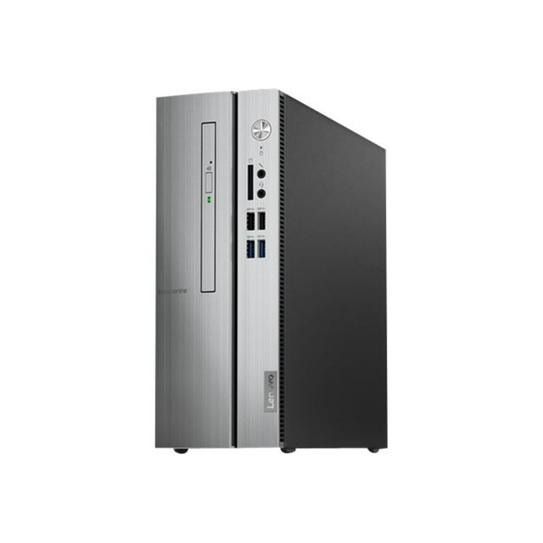 Lenovo IdeaCentre 510S-08IKL 90GB - SFF - Core i3 7100 / 3.9 GHz - RAM 4 GB - HDD 1 TB - DVD-Writer - HD Graphics 630 - GigE - WLAN: 802.11a/b/g/n/ac,
