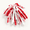 Red/ White (Candy Cane theme), variant on Mas Gift Bow For Presents Curly Bows Wrapping Sadhesive Candy Cane Red And White Gifts Paper Bags Holiday Decoration Party Favors