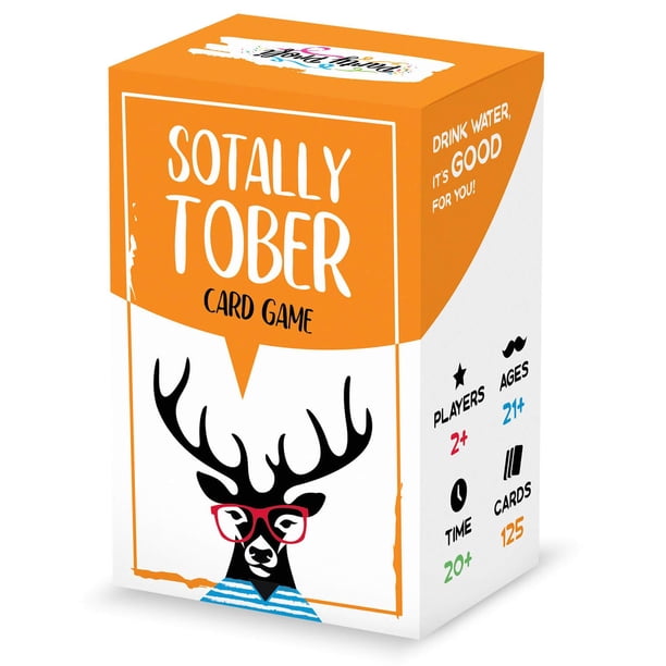 Juegos de beber Sotally Tober para adultos: juego de cartas para fiestas de adultos increíblemente divertido