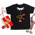 thumbnail image 1 of Camiseta con estampado de cinturón de Papá Noel para niños, camiseta para fiesta de Navidad, ropa de Navidad para niñas y niños, ropa, regalos para niños pequeños, 1 of 4