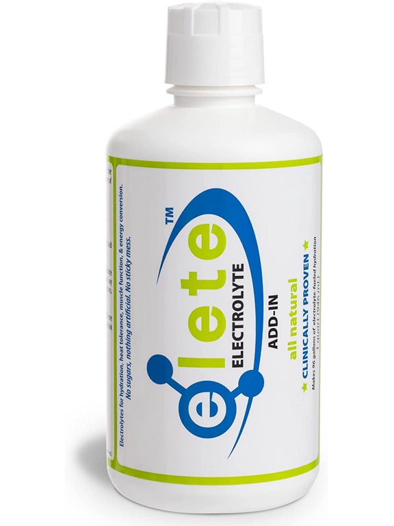 Electrolyte Add-in Hydration Drops | Sodium, Magnesium, Potassium & Trace Minerals | Unflavored | Transform Any Drink into a Sports Drink, 32oz Team Size