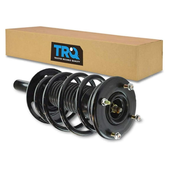 TRQ Front Left Complete Strut & Coil Spring Assembly Drivers Side Fits Select 2008-2009 Ford Taurus X