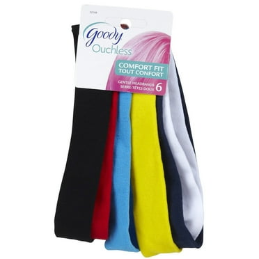Goody Ouchless Headbands, 6 count