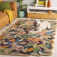 thumbnail image 3 of SAFAVIEH Jardin Willis Floral Area Rug, Black/Green, 4' x 6', 3 of 11