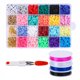 thumbnail image 2 of Inteprter Cuentas planas de arcilla atractivas cuentas espaciadoras hechas a mano Kits de artesanía de aretes ligeros gargantilla de cerámica Artesanía Tipo 4 Inteprter HA065919-04, 2 of 6