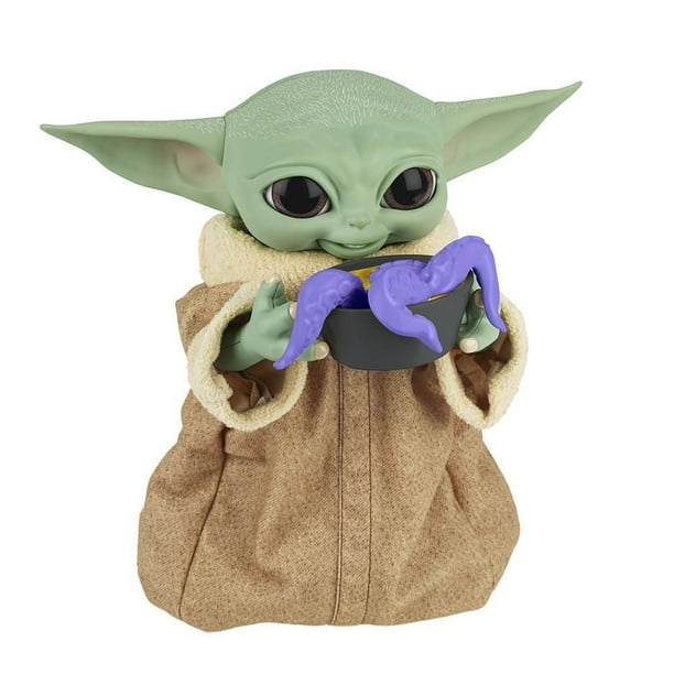 Star Wars Galactic Snackin' Grogu 9.25-Inch-Tall Animatronic Toy