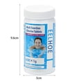 thumbnail image 3 of 100 Uds 100g Tabletas Limpieza Piscinas Pastillas Efervescentes Herramientas Limpieza, 3 of 7