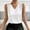 White, variant on Fznquz Sleeveless Tank Top Women White Satin 2026 Dressy Tank Shirt Casual Business V Neck Tank Shirts