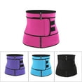 thumbnail image 4 of Ceinture de Taille pour Femmes, Corset Ajustable en Polyester, Violet, L, 4 of 8