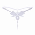 thumbnail image 1 of Tangas con bordado de mariposas, bragas de perlas sintéticas huecas, lencería y ropa interior sexy para mujer, 1 of 5