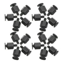 WRITWAA 20pcs Lightweight Screws for Motherboard Black Steel Hardware Upgrades for PC Builders Back to School