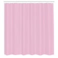 thumbnail image 2 of Ambesonne Geometric Shower Curtain, Leaf-Like Shapes Plot, 69"Wx75"L, Soft Pink and White, 2 of 4