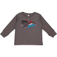 thumbnail image 3 of Inktastic Rocking the Red, White, and Blue Boys or Girls Long Sleeve Toddler T-Shirt, 3 of 5