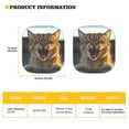 thumbnail image 5 of Bulopur Cat Brown Car Windshield Cover Sun Shade Prevent UV Sun Visor for Car Windshield Keep Your Carseat at a Cooler Temperature Window Sun Blocker for Car Fit Most SUVs Trucks Vans, 5 of 6