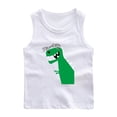 thumbnail image 1 of RXIRUCGD 2025 Vêtements d'Été pour Enfants Chemise de Base Col Rond Sans Manches pour Garçons, 1 of 2