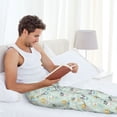 thumbnail image 7 of Haiem Different Breeds of Dogs Men's Pajama Pants Ultra Lightweight Pjs Bottoms Sleepwear Bottom Pants with Pocket Drawstring-Large, 7 of 7