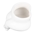 thumbnail image 4 of Florero con forma de cuerpo de patas gordas, florero de cerámica para decoración moderna del hogar, sala de estar, escritorio, mesa de comedor, fiesta, 4 of 5