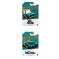 thumbnail image 5 of Hot Wheels Nissan Silvia (S14) Drift 1:64 Scale Die-Cast Toy Vehicle Turquoise- & Copper-Colored Deco, 5 of 6