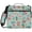 Flamingos and Pomegranates Pattern, variant on Zipper Binder with Shoulder Strap 2 inch 3 Ring Waterproof File Folder Organizer Bag 500 Sheet Flamingo and Pineapple Pattern