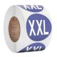 thumbnail image 1 of Xxl Size Stickers 500 Pieces/roll 2.5 Cm Size Mark Sticker Clothing Product Identification Label Size Stickers For Clothing, 1 of 3