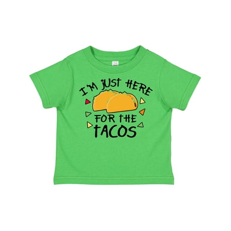 

Inktastic I m Just Here for the Tacos Cinco De Mayo Boys or Girls Toddler T-Shirt