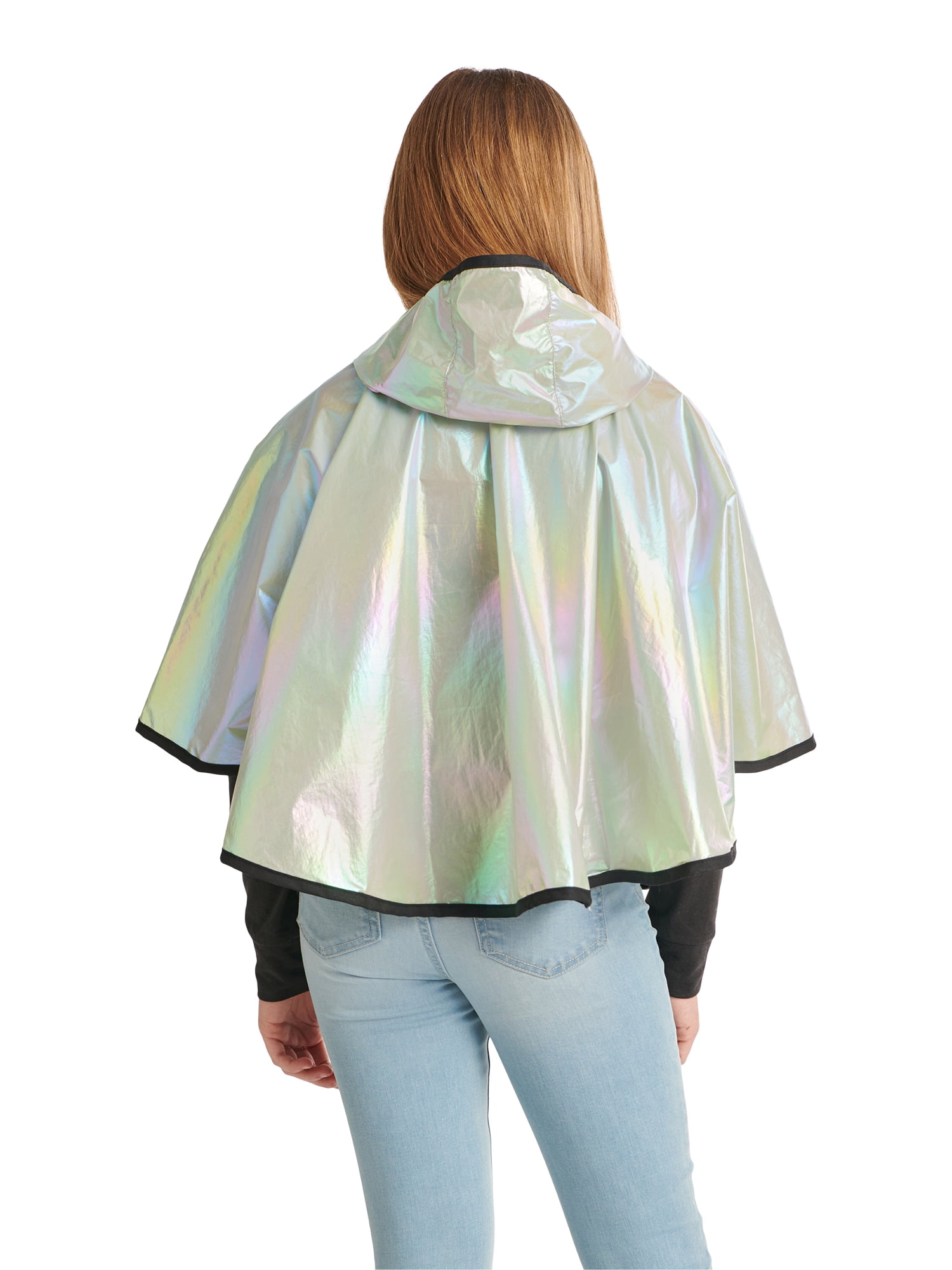 Justice Kids Girls Child Packable Rain Poncho