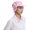 Pink, variant on Modern Unisex Chefs Hat Oil Flat Top for Professional Kitchens and Media Appearances