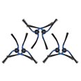 thumbnail image 1 of 3 pares de cepillos laterales YONGSHENG Para robot Samsung VC-RM72VR/VC-RM84V/VR1OF71UCAC/VC-RL87V Azul + Negro, 1 of 5