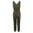 thumbnail image 5 of B91xZ Salopettes Femmes Combinaisons Amples avec Poches, Vert Armée G, 5 of 5