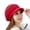 Watermelon Red, variant on Alitao Visor Hats Beach Hats Fashion Women Hat Winter Skullies Knitted Hats Rabbit Cap Running Hat Hats for Women Beige One Size