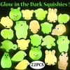 22 Pcs Glow in the Dark Squishy Soft Toys Kawaii Squishies Animal