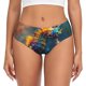 thumbnail image 1 of Balery Neon Seahorse Underwater Realm Ropa Interior de Algodón para Mujer con Dibujo – Braguitas Cómodas y Elásticas, Estilo Clásico-3X-Large, 1 of 6