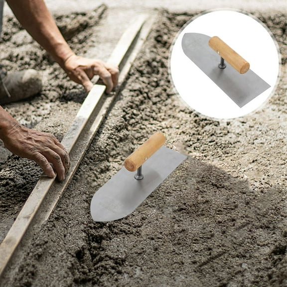 Masteelf  Concrete Finishing Trowel Tool for Masonry Cement Stainless
