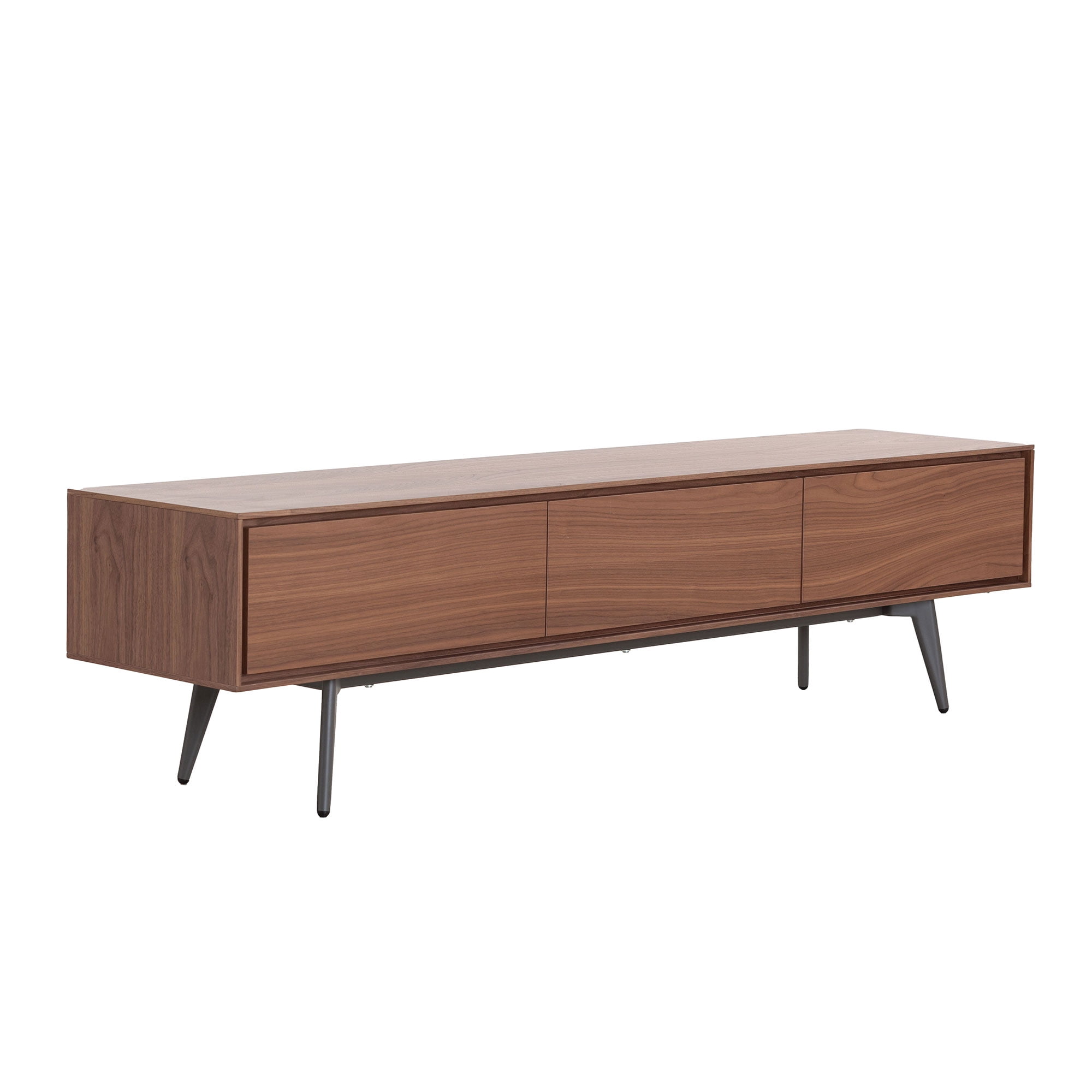 Officery 70" MidCentury Modern Low Profile Media Console TV Stand, 70