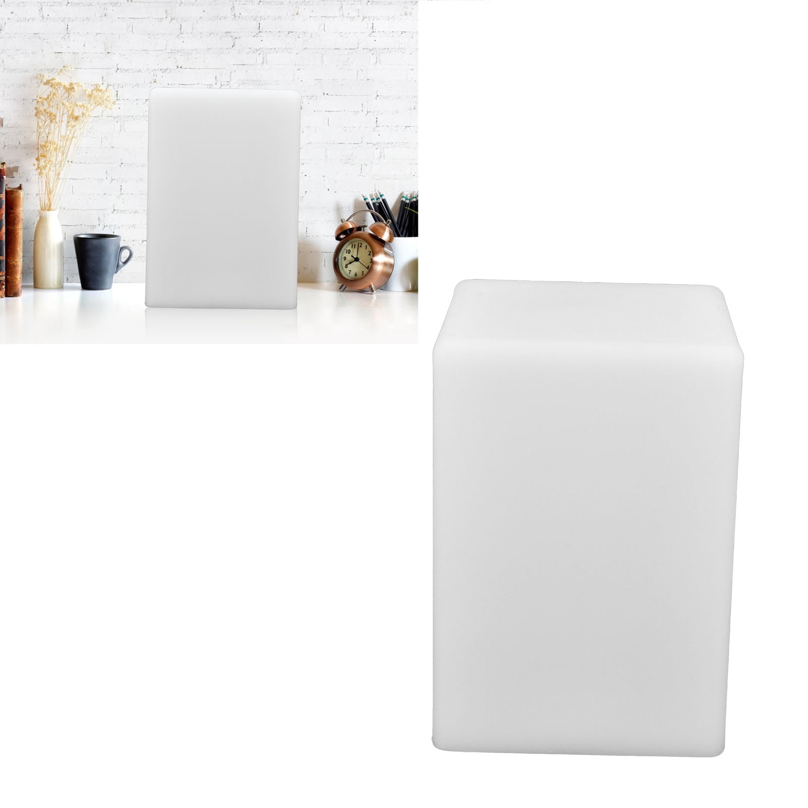 Sorven Remote Control Lamp Night Light, Durable Cube Light 16 Color 4 Mode Protect Eyesight with Remote Control for Family for Desk for Baby for Bedroom for Bookcase