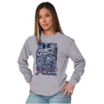 thumbnail image 4 of Angry Smurf Cartoon Manga Mashup Long Sleeve TShirt Men Women Brisco Brands S, 4 of 6