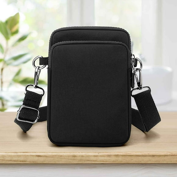 Uscallm Summer Crossbody Bag for Women, Casual Nylon Shoulder Bag, Lightweight Phone Pouch, Fashionable Everyday Purse, Water-Resistant Travel Bag