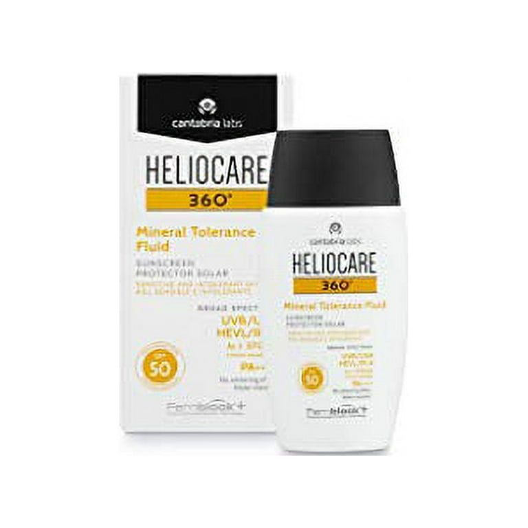 Amazon.com: Heliocare 360 Mineral Tolerance Fluid SPF 50+