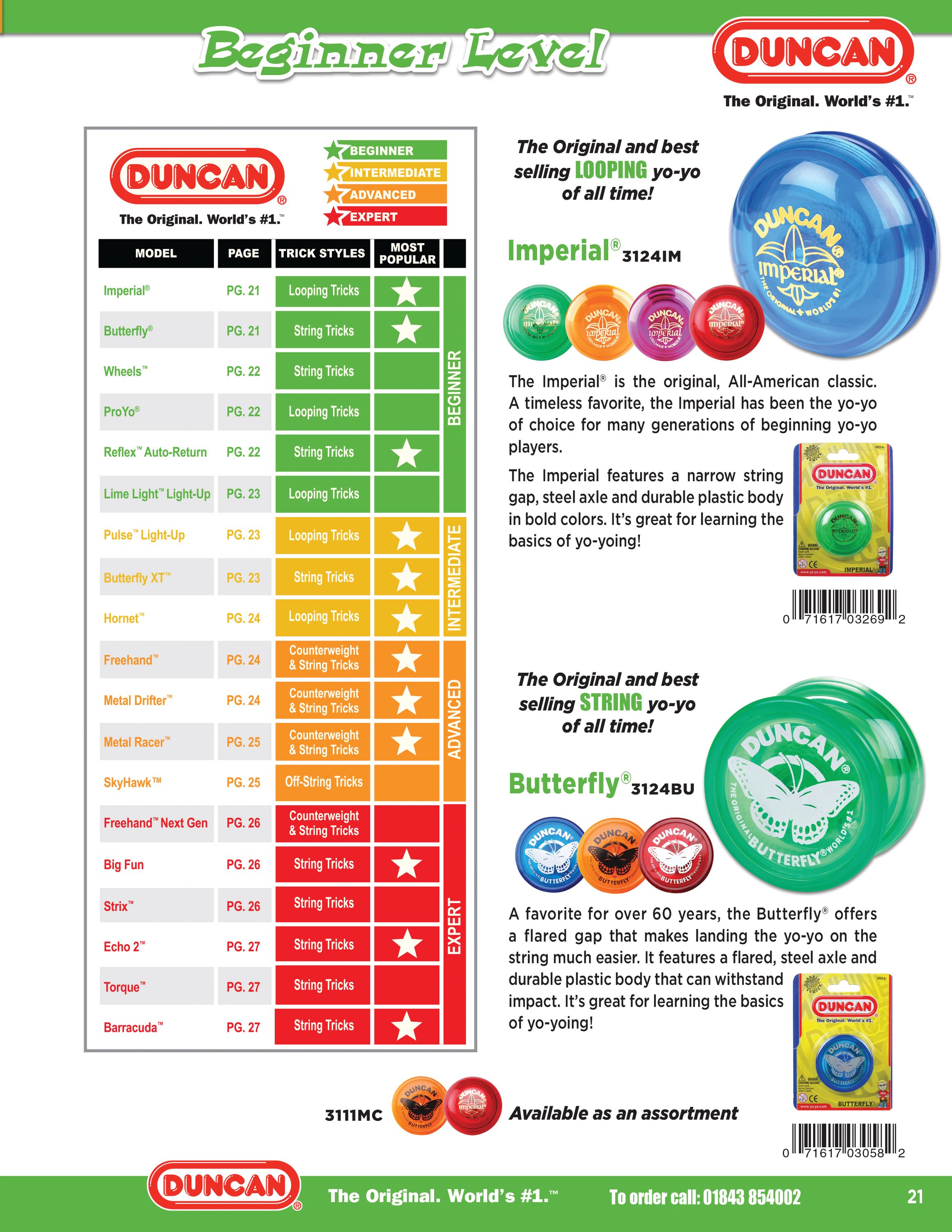 Duncan Toys Imperial Yo-Yo, Beginner Yo-Yo with String, Steel Axle and Plastic Body, Colors May Vary - image 6 of 7