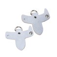 thumbnail image 3 of 2x Bag Strap Rings, Shoulder Strap Buckles, Punch Free Universal Purse Rings Buckles Handbag Strap Loop for Small Bag Purse DIY Modification Taro, 3 of 8