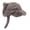Dark Grey, variant on Furry Baseball Hat with Plush Tail Windproof Running Hat Furry Cats Ear Warm Winter Hat for Women Girl Outdoor Activity