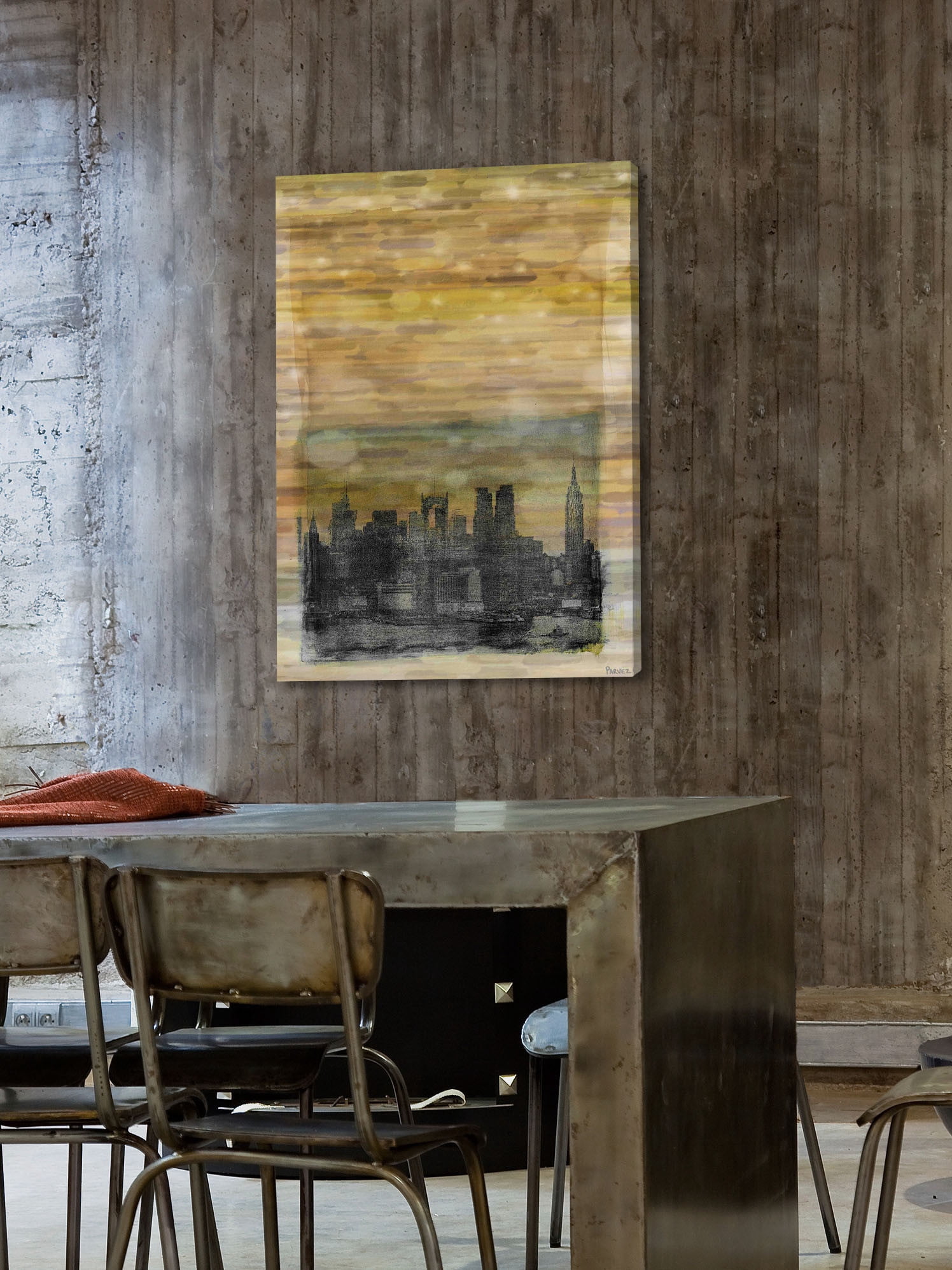 Parvez Taj "Shaded NYC" Print on Canvas