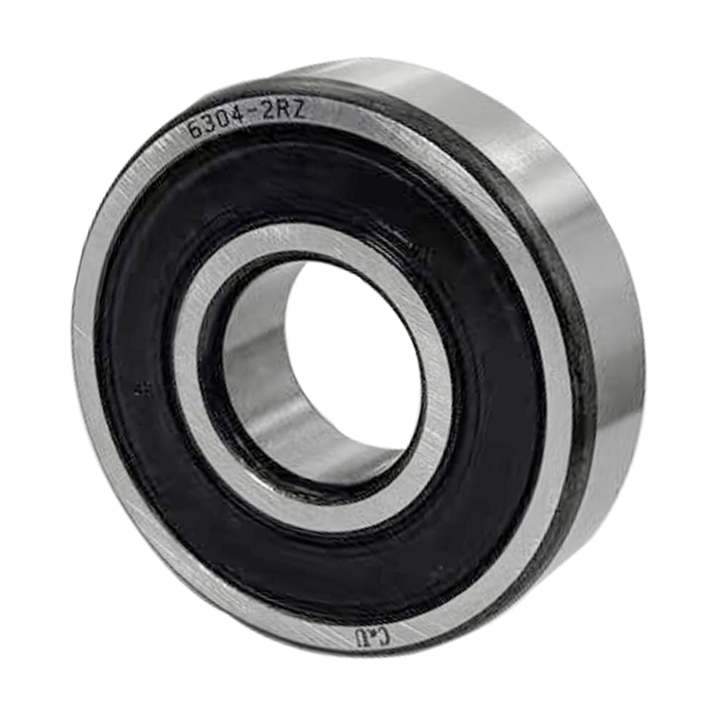 CKU Deep-Groove Ball Bearings 6304-2RS Double 2RS Rubber Sealed Pre-Lubricated Chrome Steel 10-Pack 20x52x15mm