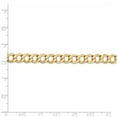 thumbnail image 4 of Leslie's 14k Yellow Gold 6.5mm Semi-Solid Curb Link Chain, 4 of 4