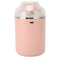 thumbnail image 1 of Silent Humidifier, Essential Oil Diffuser Nano Scale Water Particles 280ml Large Capacity Water Tank Large Fog Volume Two Modes  For Household Sakura Pink, 1 of 8